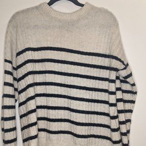 A&F stripped sweater